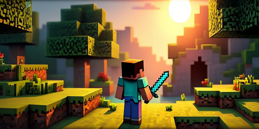 Samsung Minecraft game